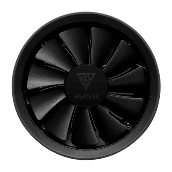 Gamdias Boreas E1L-010 Black RGB 90mm CPU Air Cooler
